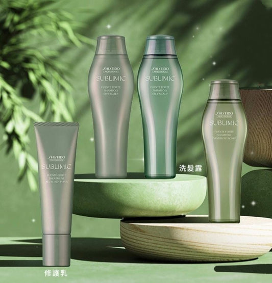 SHISEIDO FUENTE FORTE 全效再生頭皮層護理系列