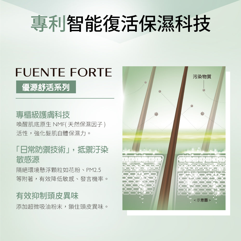 SHISEIDO SMC FUENTE FORTE SHAMPOO (DRY SCALP) 250ml 舒緩洗髮水(乾性頭皮層)