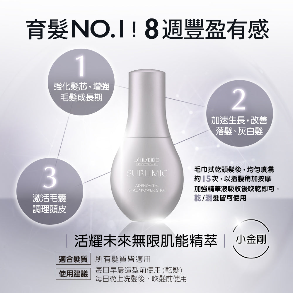 SHISEIDO SMC ADENOVITAL HAIR TREATMENT 250g 極緻育髮養髮素