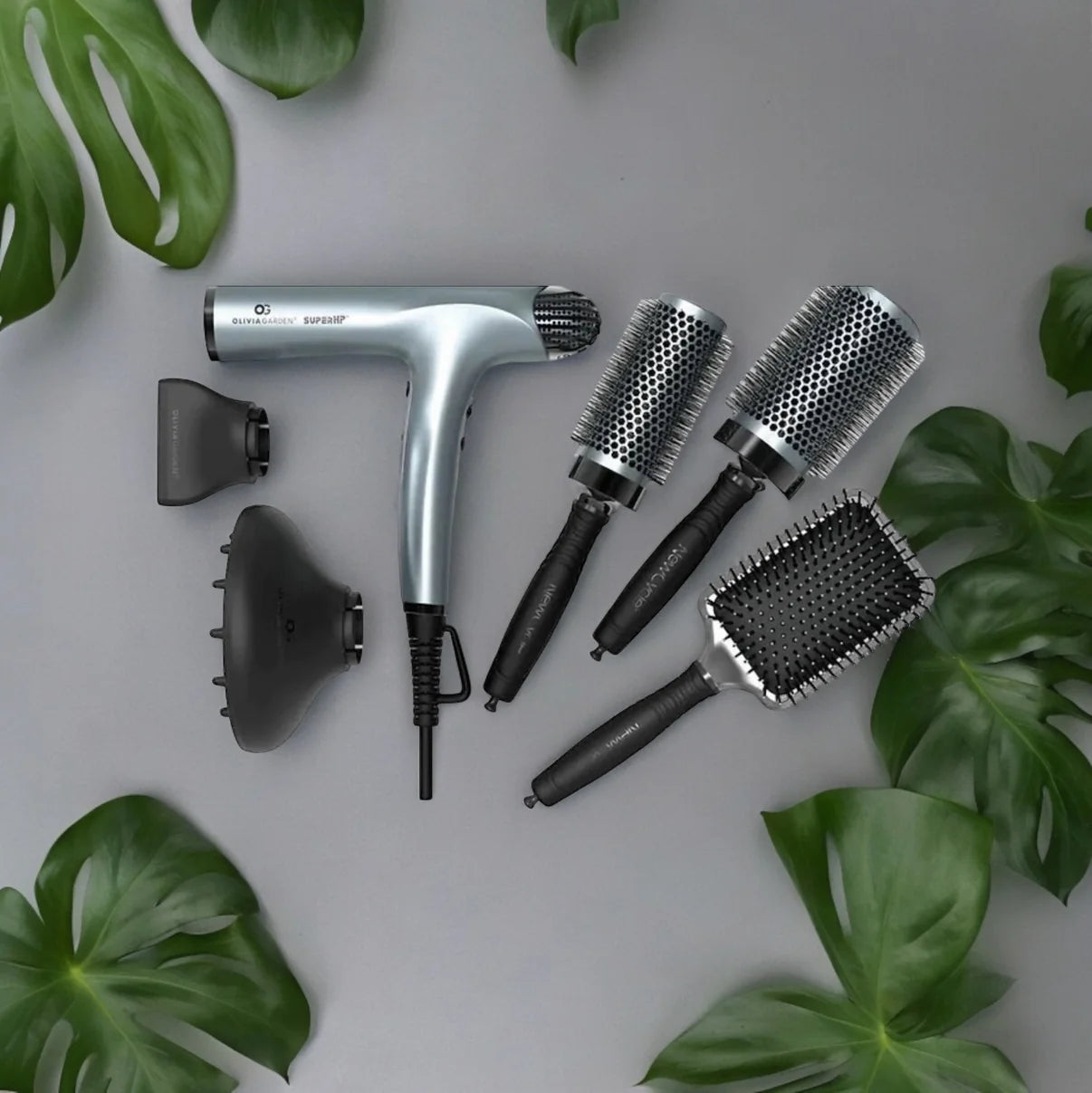 Olivia Garden Dryer SuperHP 高性能專業風筒 (BOX SET風筒+送3把梳)