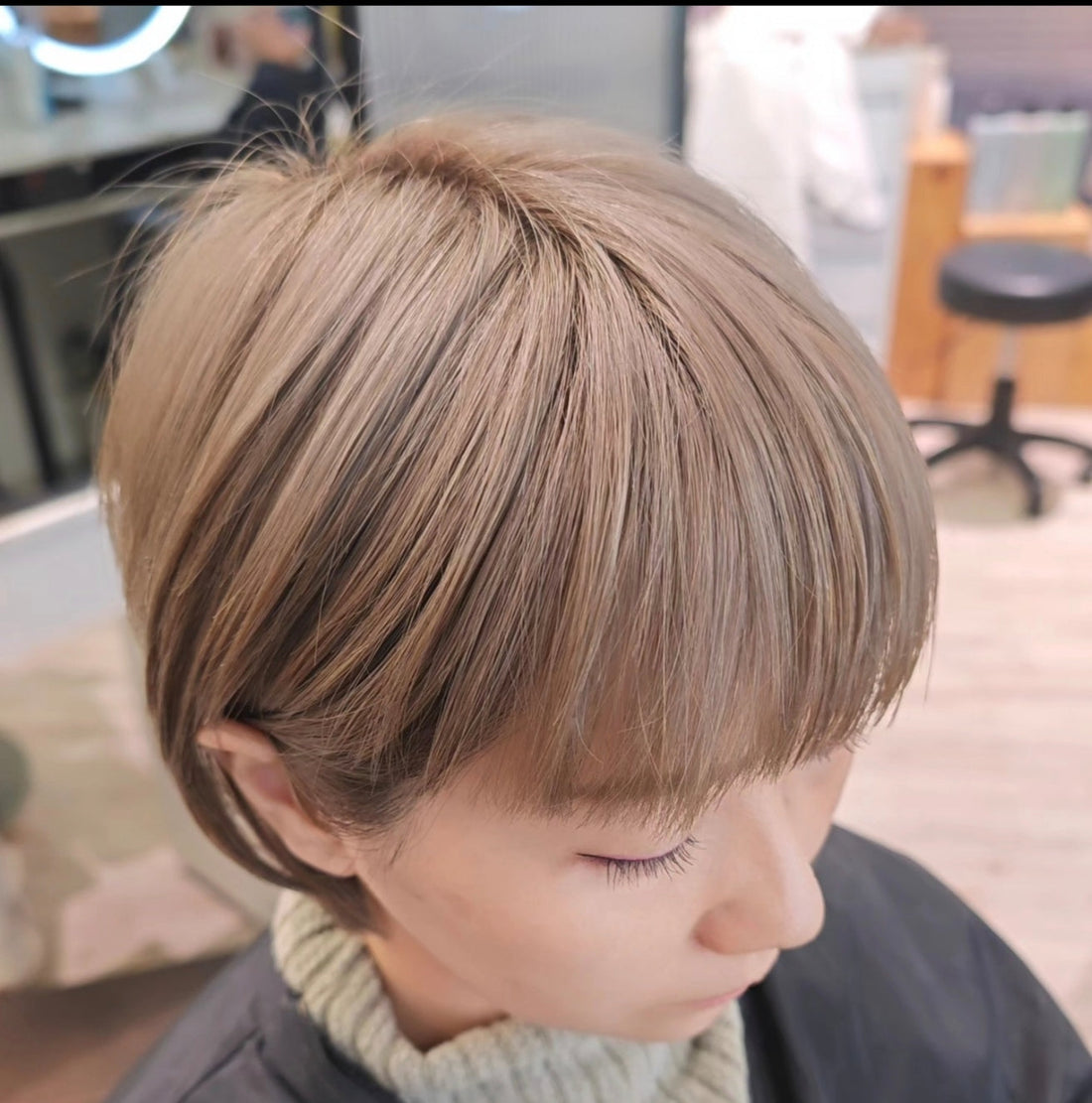 冷奶茶色和暖奶茶色 你喜歡哪一種😍😍