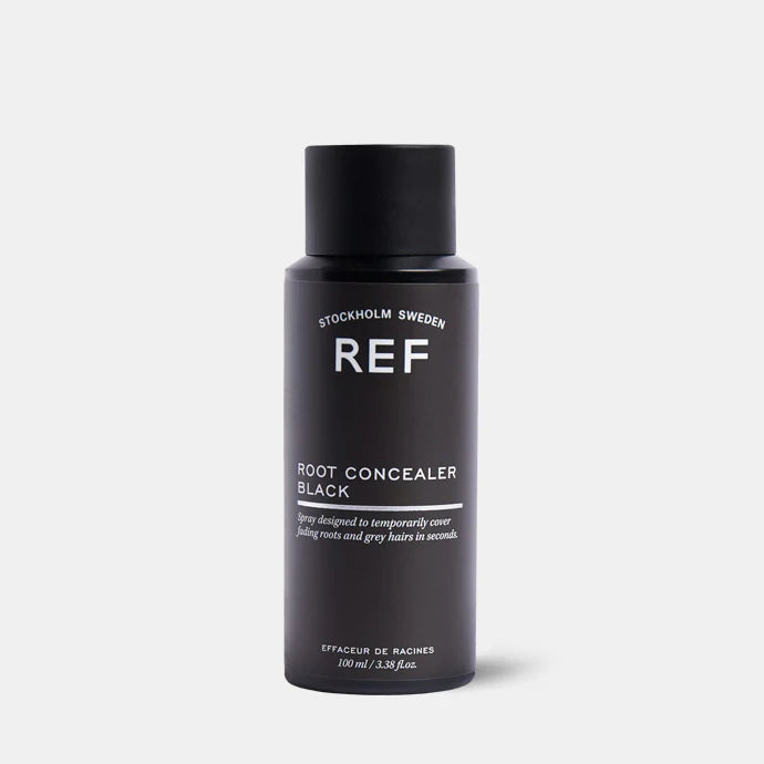 REF - Root Concealer Black 蓋白髮 髮根補色噴霧 - 黑色 (100ml) 4色 淺棕色,棕色,黑,深金色   REF系列配任何產品購買即享八折優惠