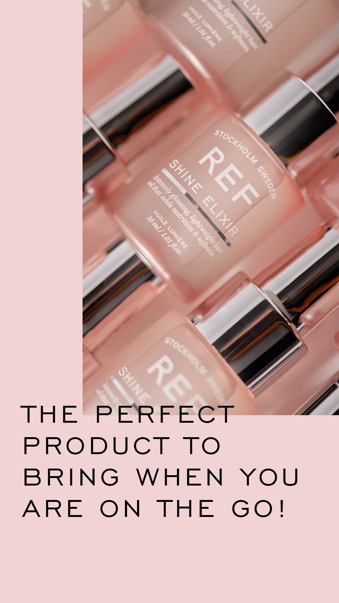 REF - Shine Elixir 亮澤靈藥髮尾油 超輕 不油膩 (80ml)   REF系列配任何產品購買即享八折優惠