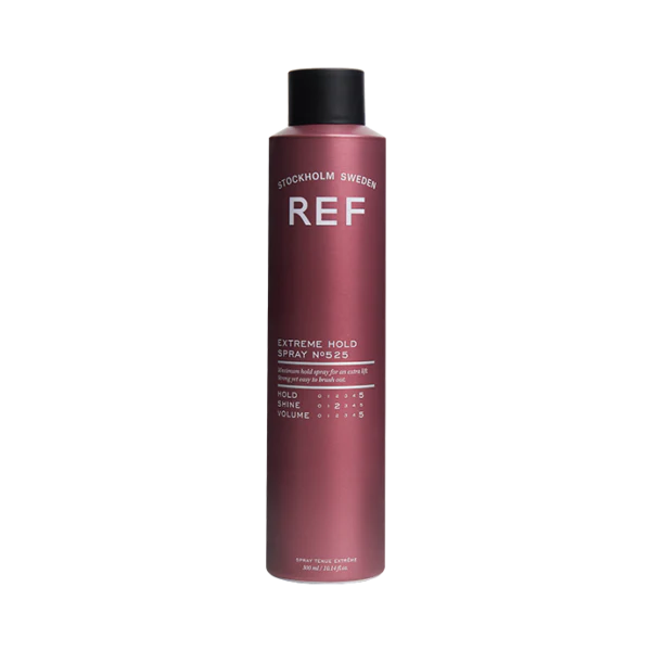 REF - Extreme Hold Spray 特強定型噴霧 防風抗潮 易於清洗 N°525 (300ml)   REF系列配任何產品購買即享八折優惠