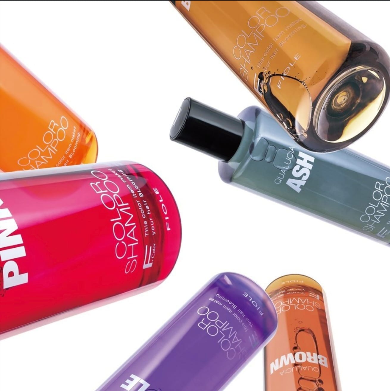 Orange color shampoo 琥珀橘  暖色系、橘色系髮色專用的增色洗頭水 FIOLE 露西亞 補色洗頭水 250m