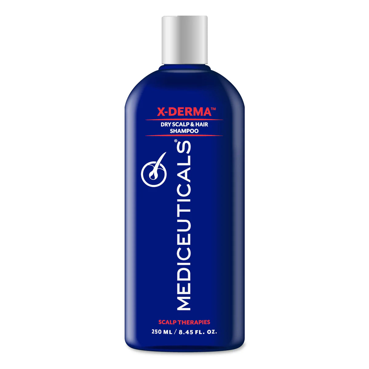 Mediceuticals X-Derma (Dry Scalp & Hair) Shampoo 250ml 乾燥頭皮洗髮水 (治療乾燥、片狀、乾裂、敏感的頭皮或乾燥的頭髮)