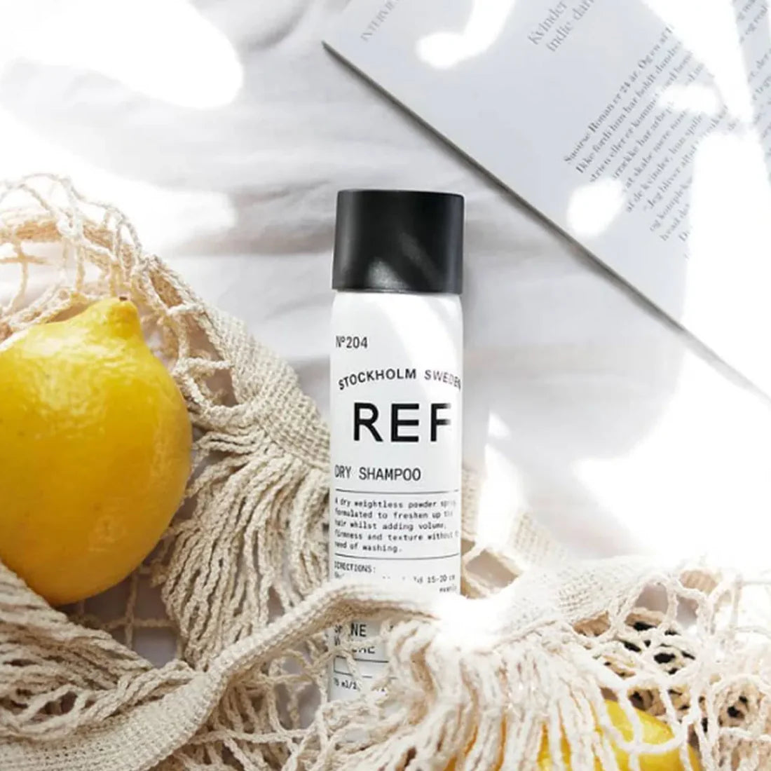 REF -  Dry Shampoo 乾粉洗髮劑 (瀏海 夏天 細軟髮 必備)  N°204 (200ml)   REF系列配任何產品購買即享八折優惠